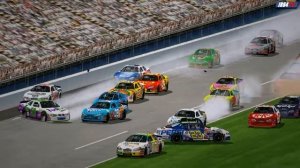 Nascar Racing 4 - Crashes from the past