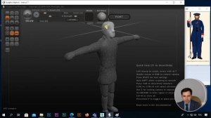 Занятие 3. Создание 3D-модели персонажа в Pixologic Sculptris