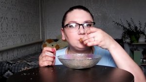 Mukbang. Суп с жареной лапшой. Кушаю не одна. Как организовать специи?