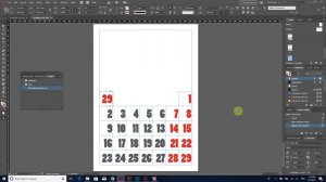 Create calendar automatically in inDesign CC with calendarNalivator