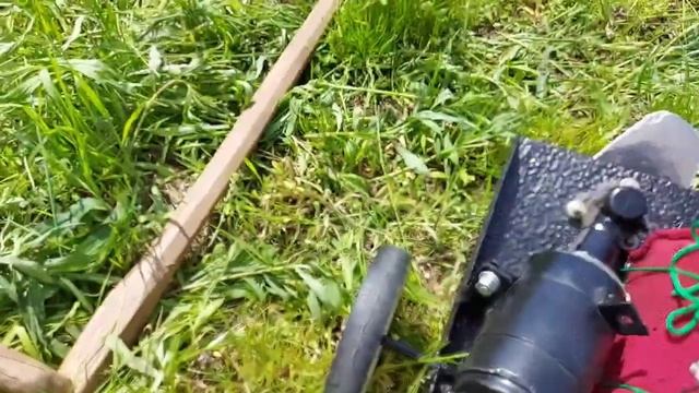 Аккумуляторная газонокосилка своими руками смотреть онлайн