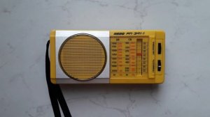 ВЕГА РП-341-1 - радио из Сибири. Включаем и слушаем.