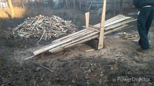Как быстро перепилить большое количество дров