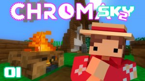 НОВЫЙ СКАЙБЛОК! Выживание с модами в Minecraft - Chroma Sky 2 1.16.5