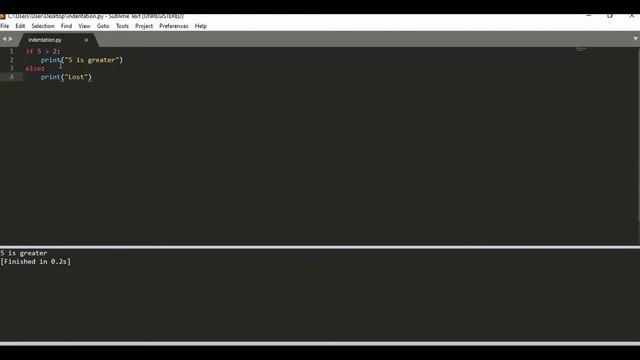 6. Python Indentation | Code Indentation | In Tamil | 2020