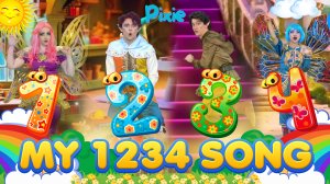 My 1234 song🥰 | Pixie Kids Song🎵