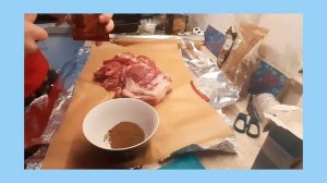 Бараний окорок в духовке . Новый год.