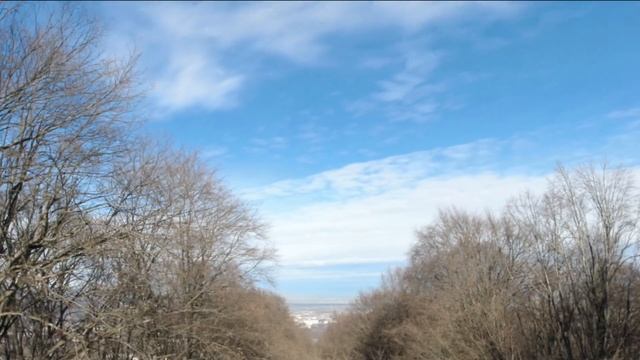 Великолепный вид на Главный Кавказский хребет в 4К