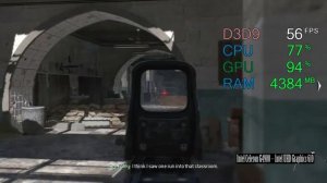 Intel UHD Graphics 610 -- Intel Celeron G4900 -- Call of Duty Modern Warfare 2 FPS Test