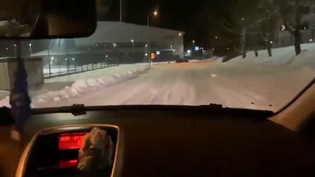 Peugeot 207 turbo|Winter drift|Full speed drift смотреть онлайн