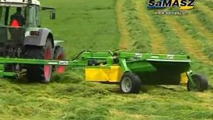 Косилка роторная прицепная KDC 340 S SaMASZ со вспушивателем
