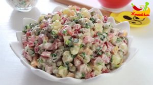 Рецепт Обожаю этот САЛАТ,нежнее Оливье!