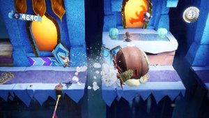 Sackboy | Гигантская Гора | На старт! Йети Марш! #6 (ВТРОЁМ)