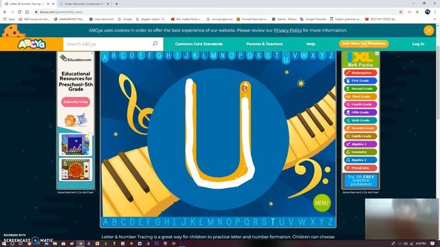 ABCya Trace The Beat T-Z Gameplay (Last Game) смотреть онлайн