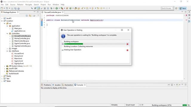 Application #javaFX #4: Création fenêtres Home, Dashboard, Logements