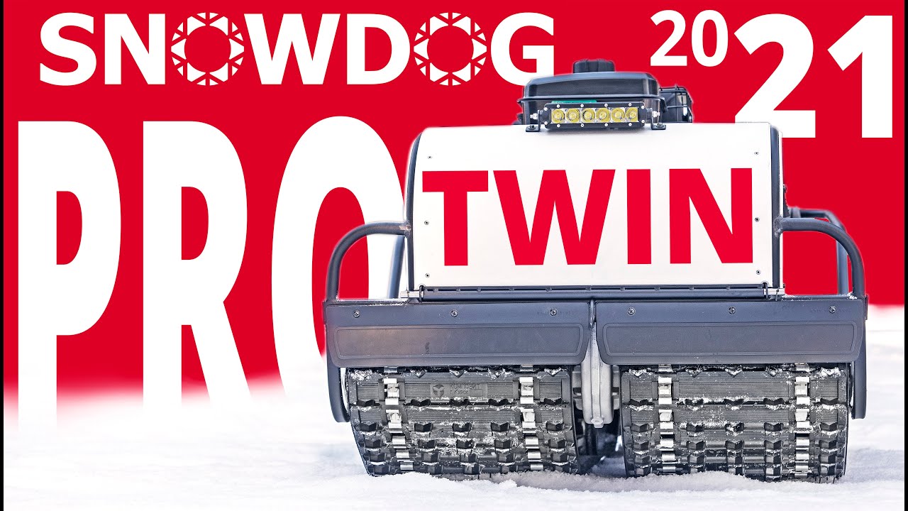 Мотобуксировщик Snowdog Twin Track | Презентация | 2021