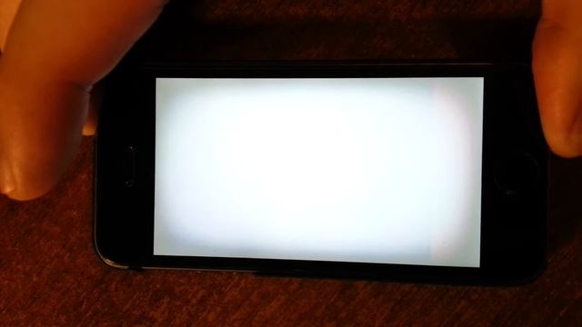 IPhone 5S - белый экран