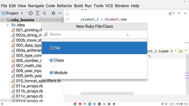 Ruby - Classes смотреть онлайн