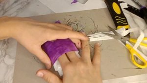 Как сделать салфетки для уточки лалафан