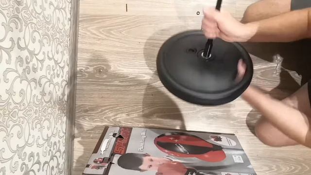 Обзор напольной детской боксерской груши с перчатками. смотреть онлайн