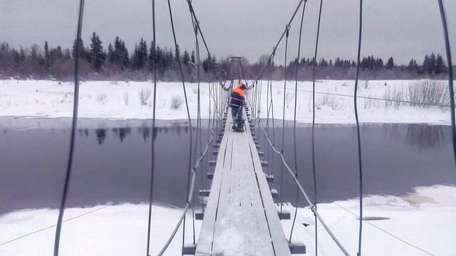 Водомерный пост Тимшер(река Южная Мылва) смотреть онлайн