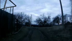 На линии разграничения-посёлок Южное сегодня. Торецк Донецкая область. Февраль 2021 год.