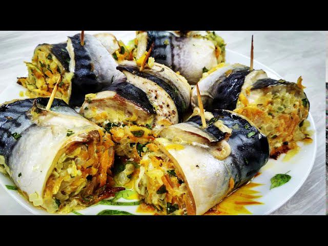 Царские рулеты из скумбрии | Просто Кухня - Выпуск 210