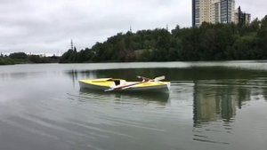 Angus RowCruiser - передвижения по лодке на воде