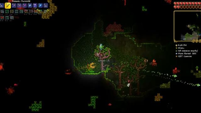 Terraria 1.4 Insanity Mode Part 17- Cheesing the Queen Slime смотреть онлайн