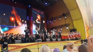 Группа "Пятеро" 27 августа 2022 г. на фестивале "Русское поле" в Коломенском