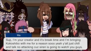 “Some UpperMoons & Hashira react to Danganronpa Executions” \|/ •XDTaffy• \|/ KNY/DS \|/ Part 1/2