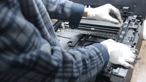 Dissembling Brother mfc J5910dw & replace waste box pads