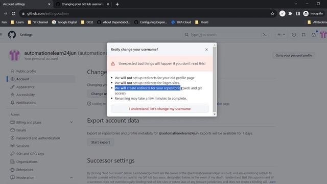 #23 How to Change Username in GitHub Account? | Understand The Side-Effects смотреть онлайн