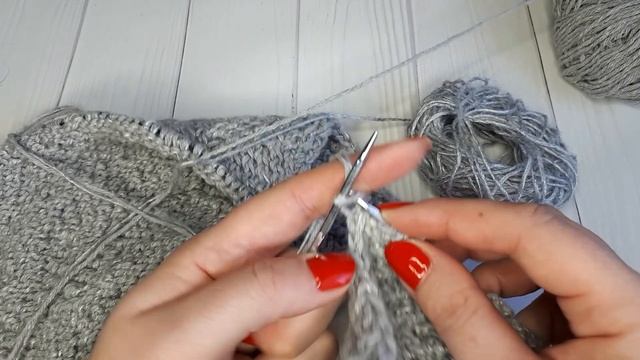 Кромочные петли спицами, как вязать/ Ровный край при вязании/ Край косичкой спицами