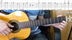 Надежда - мелодия на гитаре + табы