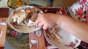 Рецепт Бешбармак с курицей (Мамина кухня) Готовим вкусно!