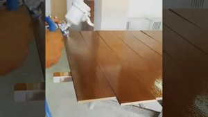 Покраска деревянных изделий.