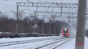 Электропоезд ЭС1П-036 Ласточка №730 Нижний Новгород - Москва