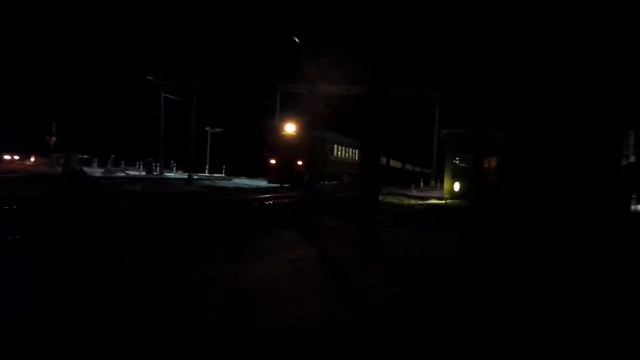 Железнодорожный переезд в Востряково