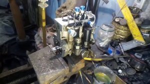 Тнвд BH4Q80R8 на винтовой компрессор DACS5 разборка нижняя тарелка плунжера разбита (Foton) фотон