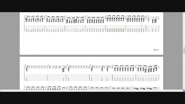 The unguided - The betrayer of the code Guitar pro tab!