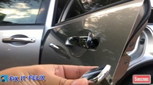 Infiniti FX35 rear door handle replacement ( 2003 to 2008 )