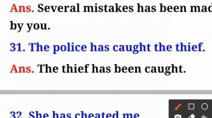 Voice | Oxford Current English Grammar | Exercise 55 | Voice in English Grammar | Change the Voice