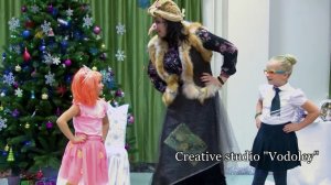 Новогодний утренник.    Танцы с бабой Ягой