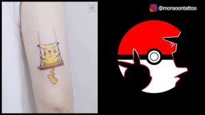 BEST POKEMON Anime TATTOOS - How To Catch Them All