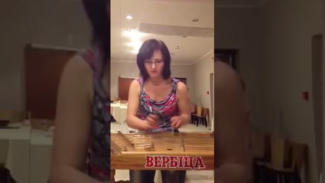 Татьяня Краснобаева, игра на цимбалах. смотреть онлайн
