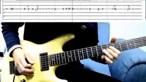 How to play#3/4 (The SOLO) Until we say goodbye: Beat-based Tab & Demo with metronome