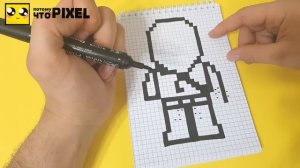 LEGO NINJAGO PIXEL ART HOW TO DRAW ! ЛЕГО НИНДЗЯГО РИСУЕМ ПО КЛЕТОЧКАМ !