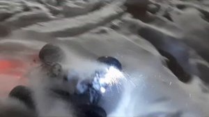 Traxxas Summit snow по снегу