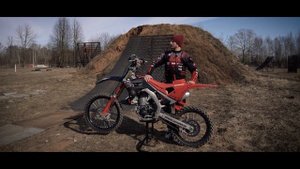 Honda crf450 2019 Кроссовый мотоцикл для мотофристайла Павла Антонова 18+